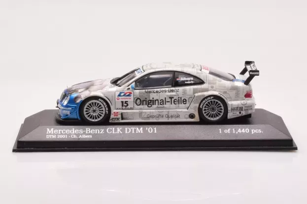 Minichamps Mercedes Clk-class Amg N 15 Dtm 2001 C.albers 1:43 400013715