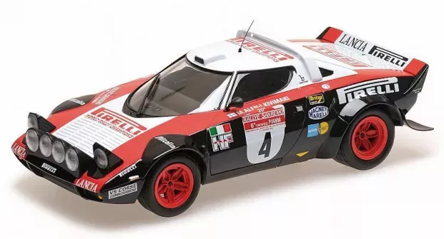 Minichamps Lancia Stratos Hf Pirelli N 4 Winner Rally Sanremo 1978 M.alen L.kivimaki 1:18 155781704