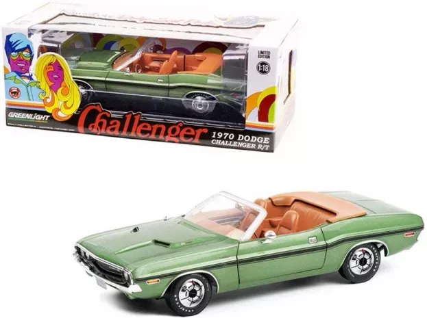 Greenlight Dodge Challenger R t S186 Cabriolet Open 1970 1:18 13586