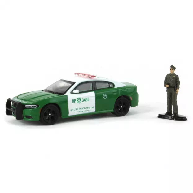 Greenlight Dodge Charger Police Carabineros De Chile 2018 1:64 30459