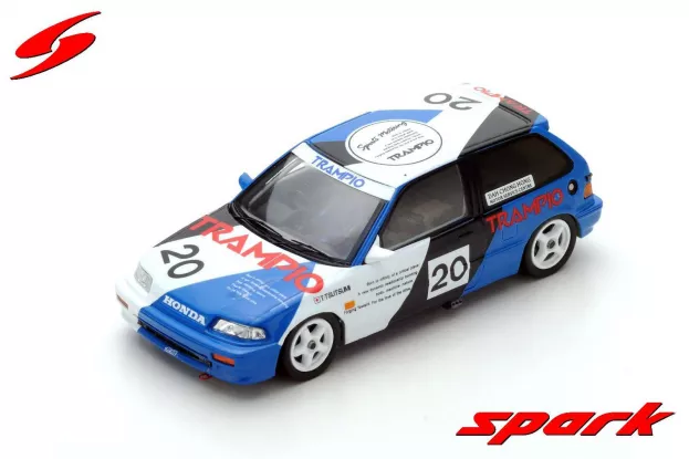 Spark Honda Civic Ef3 N 20 3rd Grp3 Macau Guia Race 1990 Tomohiko Tsutsumi 1:43 SA132