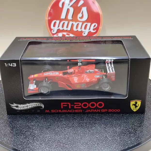Hot Wheels Ferrari F1 F2000 N 3 Gp Japan Michael Schumacher 2000 World Champion 1:43 V8379