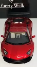 LAMBORGHINI AVENTADOR LB-WORKS 2015 METALLIC RED  AUTOART 79109 1:18 NEW IN BOX 