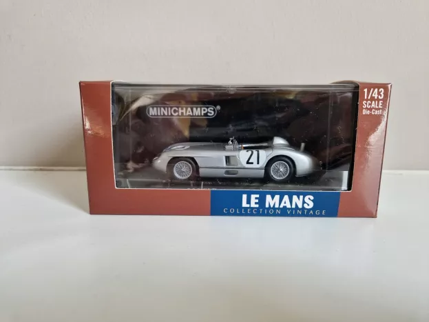 Minichamps Mercedes 300 Slr 3.0l S8 Team Daimler-benz Ag N 21 24h Le Mans 1955 K.kling A.simon 1:43 432553021