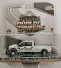 2018 Ford F-350 Dually - Providence Police 1:64 Scale Model - Greenlight 46120E