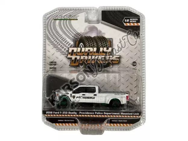 Greenlight Chevrolet F-350 Pick-up Providence Police 2018 1:64 46120E
