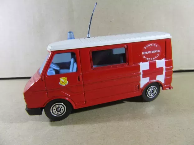 Solido Citroen C35 Van Fire Engine 1980 Vigili Del Fuoco 1:50 368