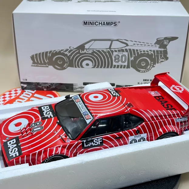 Minichamps Bmw M1 Team Gs Sport Basf N 80 Procar Series 1979 H.j.stuck 1:18 180802988