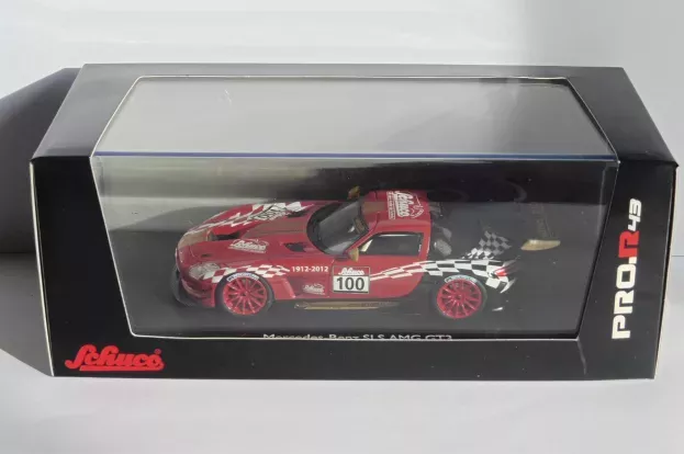 Schuco Mercedes Sls Coupe 6.3 Amg Gt3 c197 N 100 2012 100 Jahre Club Sondermodell 1:43 8828