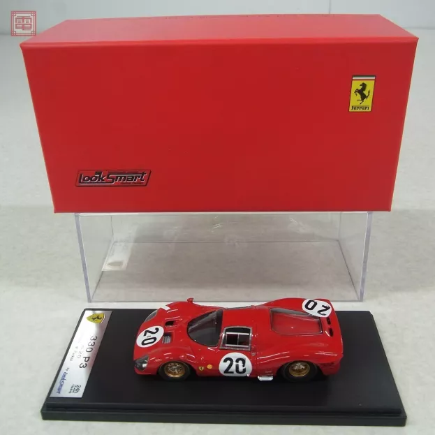 Looksmart Ferrari 330 P3 4.0l V12 Team Ferrari Sefac N 20 24h Le Mans 1966 L.scarfiotti M.parkes 1:43 LSLM102