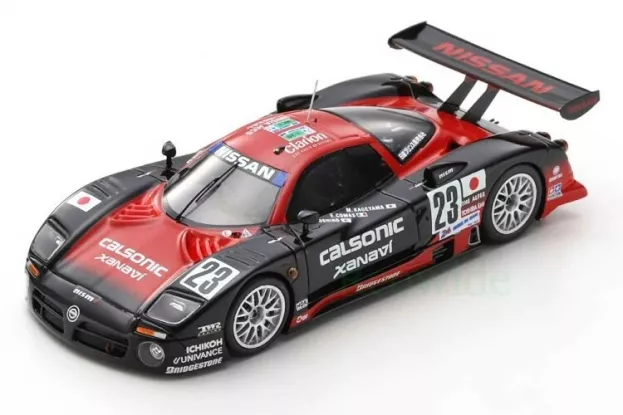 Spark Nissan R390 Gt1 3.5l Turbo V8 Team Nissan Motorsport N 23 24h Le Mans 1997 K.hoshino E.comas M.kageyama 1:43 S3579