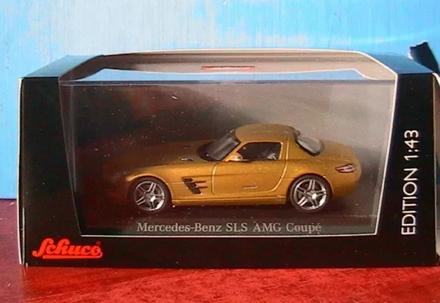 Schuco Mercedes Sls Coupe 6.3 Amg 2009 c197 1:43 7414