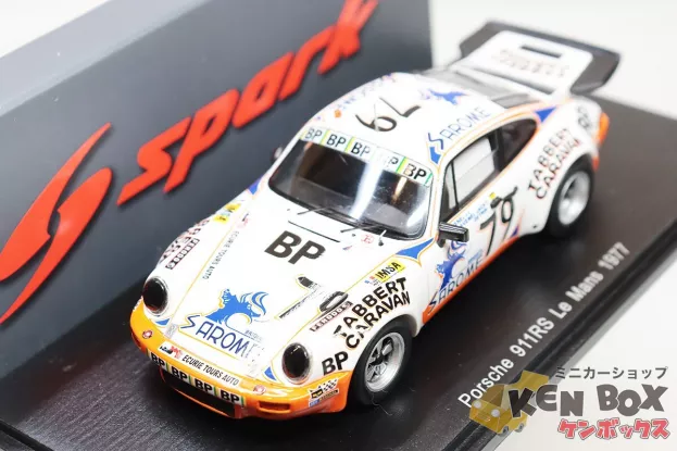 Spark Porsche 911 Carrera Rs N 79 24h Le Mans 1977 J.-l.ravenel J.ravenel j.m.detrin 1:43 S5519