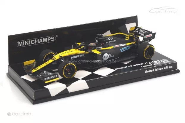 Minichamps Renault F1 R.s.20 Team Renault Dp World N 3 Season 2020 D.ricciardo 1:43 417200003