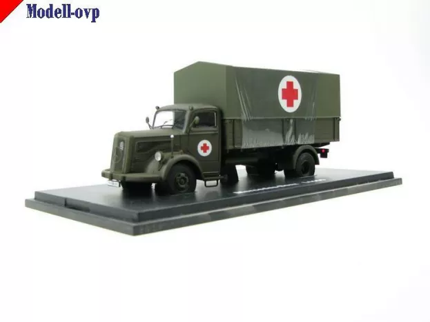 Schuco Mercedes L6600 Truck Telonato 1950 1:43 03013