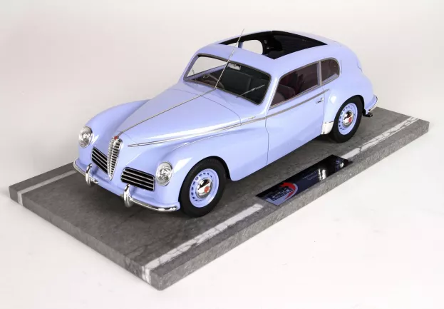 BBR Alfa Romeo 6c 2500 Freccia D'oro Open Roof 1949 Con Vetrina With Showcase 1:18 BBRC1812B