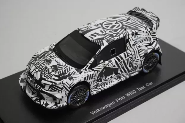 Spark Volkswagen Polo Wrc Test Car Rally Season 2017 1:43 S5153
