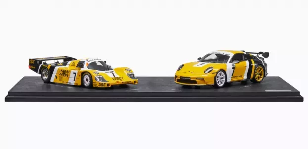 Spark Porsche Set 2x Team New-man Joest Racing 956lh N 7 Winner 24h Le Mans 1985 K.ludwig P.barilla J.winter + 911 992 Gt3 N 7 Coupe 2022 Paolo Barilla 1:43 WAP0201550PGT3