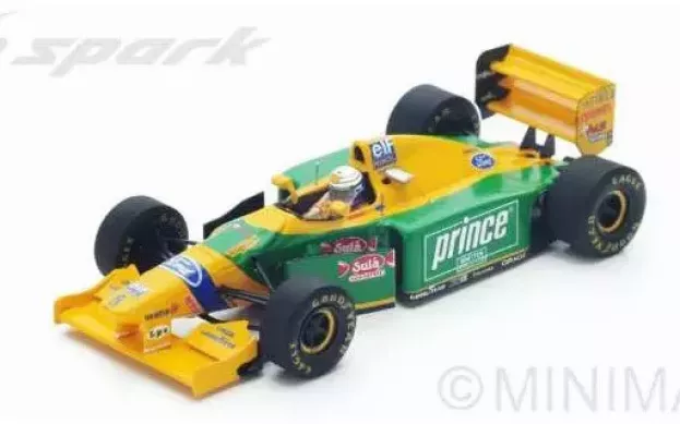 Spark Benetton F1 B193b N 5 Winner Portugal Gp 1993 M.schumacher 1:43 S4774