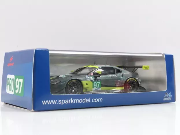 Spark Aston Martin Vantage Gte 4.5l V8 Team Aston Martin Racing N 97 24h Le Mans 2017 D.turner J.adam D.serra 1:43 S5836