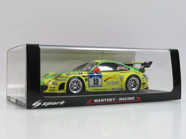 Spark Porsche 911 997-2 Gt3 Rsr Team Manthey Racing N 18 Winner Overall 24h Nurburgring 2011 T.bernhard M.lieb R.dumas L.luhr 1:43 MM997-AC-24h11E