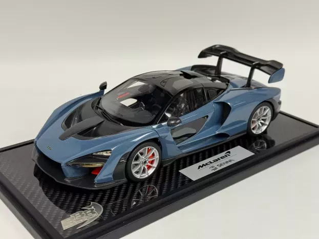 BBR Mclaren Senna 2019 Metallic Gold With Display Case 2019 1:18 P18149P
