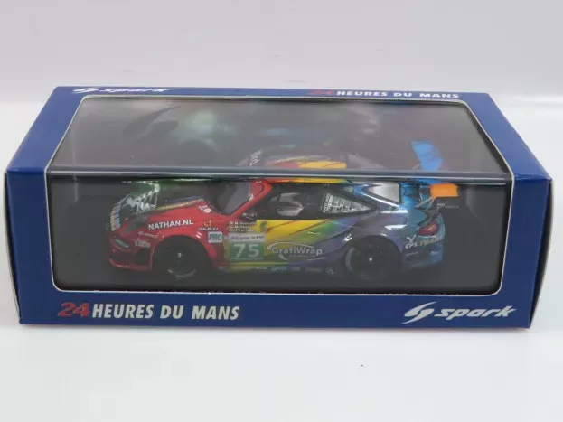 Spark Porsche 911 997-2 Gt3rsr Prospeed Competition N 75 23th 24h Le Mans 2011 M.holzer M.goossens J.v.lagen 1:43 S3416