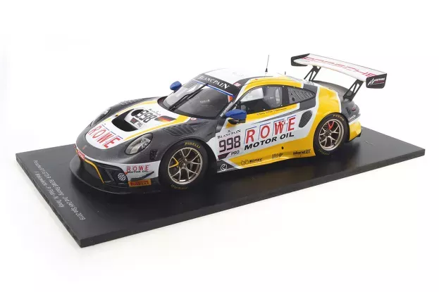 Spark Porsche 911 991-2 Gt3 R Team Rowe Racing N 998 2nd 24h Spa 2019 F.makowiecki P.pilet N.tandy 1:18 18SB013