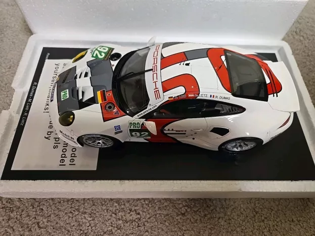 Spark Porsche 911 991 Rsr Team Porsche Ag Manthey N 92 Winner Lmgte Pro Class 24h Le Mans 2013 R.dumas M.lieb R.lietz 1:18 18S102