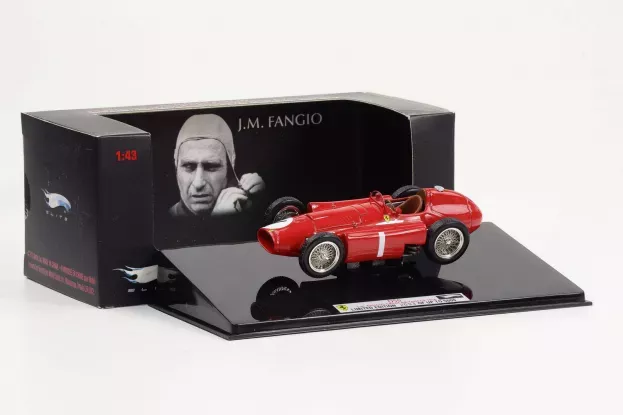 Hot Wheels Ferrari F1 D50 N 1 Winner Gp England 1956 J-m.fangio World Champion 1:43 T6276
