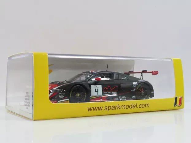 Spark Audi R8 Lms Team Belgian Audi Club Wrt N 4 24h Spa 2016 A.de Leener B.baguette P.kaffer 1:43 SB128