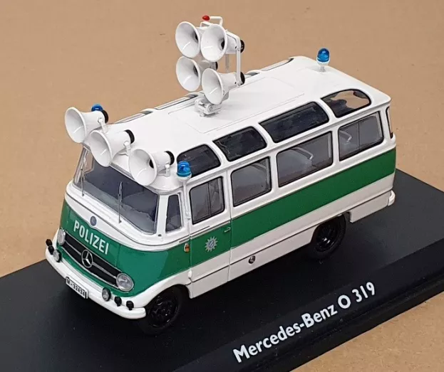 Schuco Mercedes Benz O319 Polizei Minibus 1:43 02816