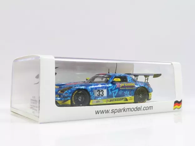 Spark Mercedes Sls Amg Gt3 Team Premio N 33 24h Nurburgring 2015 K.heyer P.frommenwiler R.huff C.krognes 1:43 SG191