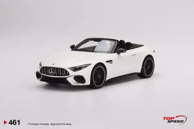 Truescale Mercedes Sl-class Sl63 Amg r232 Cabriolet Spider 2022 1:18 TS0461
