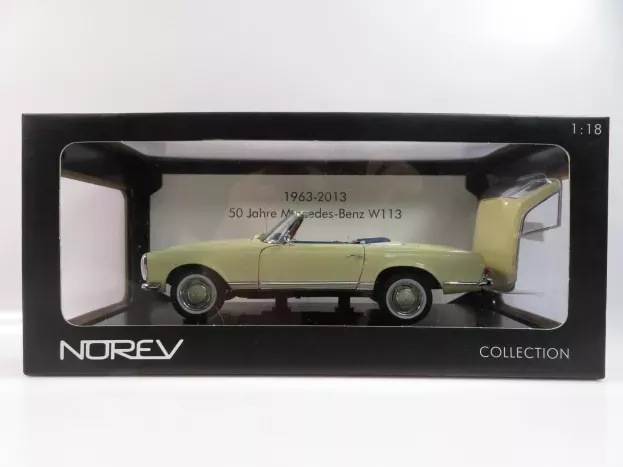 Norev Mercedes Sl-class 230sl Spider Hard-top w113 Pesentation Iaa 1963 1:18 183504