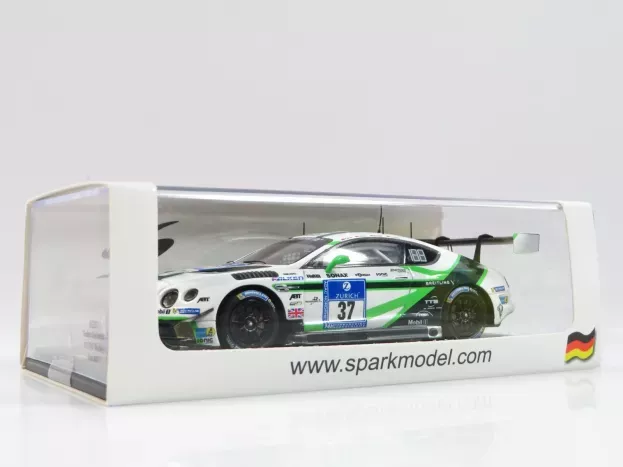 Spark Bentley Continental Gt3 Team Bentley Abt N 37 24h Nurburgring 2016 C.jons S.kane M.holzer C.bruck 1:43 SG237