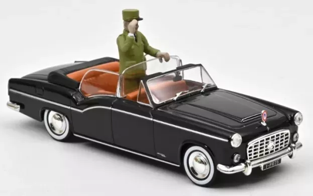 Norev Citroen 15cv Presidentielle With Figure 1968 1:43 153134