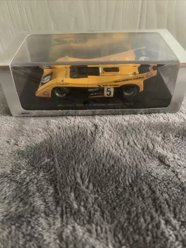 Spark Mclaren M20 Spider N 5 Winner Mosport 1972 D.hulme 1:43 S1115