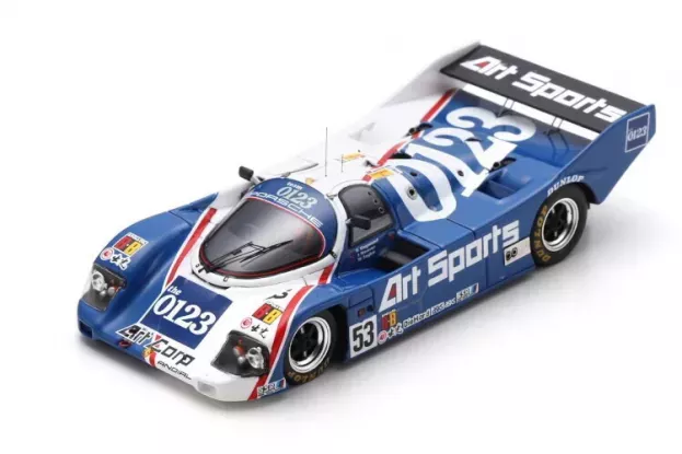 Spark Porsche 962c 3.0l Turbo V6 Team Schuppan N 53 24h Le Mans 1991 H.haywood J.weaver W.taylor 1:43 S9890