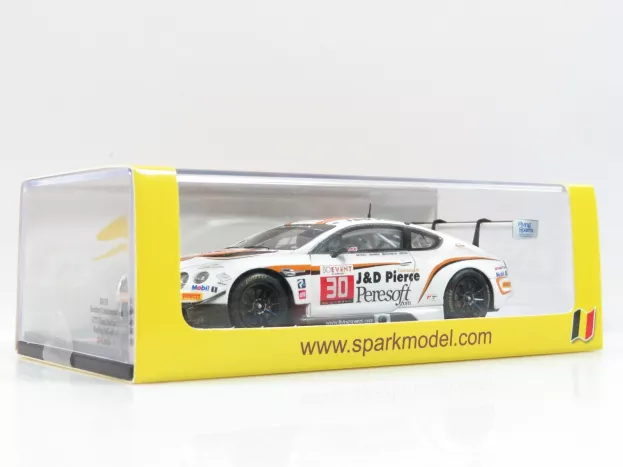 Spark Bentley Continental Gt3 Team Parker Racing N 30 24h Spa 2016 D.pierce C.harris C.rosenblad D.perel 1:43 SB133
