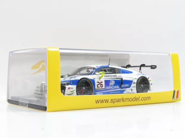 Spark Audi R8 Lms Team Sainteloc Racing N 26 24h Spa 2016 G.guilvert M.parisy C.haase 1:43 SB127