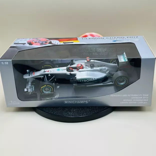 Minichamps Mercedes F1 Mgpw03 Petronas N 7 Showcar Gp Hockenheim 2012 Michael Schumacher 1:18 113120177