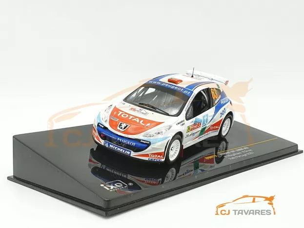 IXO Models Peugeot 207 S2000 N 63 Rally Portugal 2007 B.magalhaes P.grave 1:43 RAM279