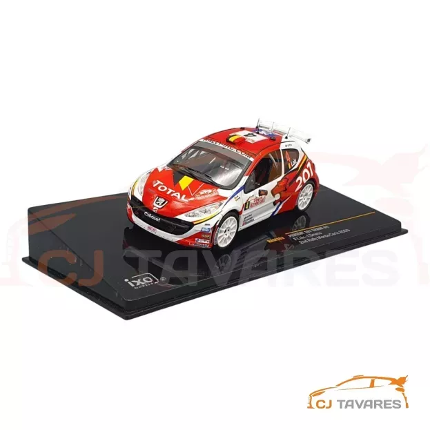 IXO Models Peugeot 207 S2000 N 4 2nd Rally Montecarlo 2009 F.loix I.smets 1:43 RAM363