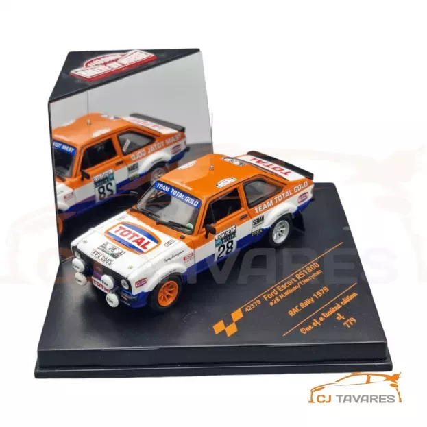 Vitesse Ford Escort Rs1800 Total N 28 Rally Lombard Rac 1979 M.wilson T.harryman 1:43 42370