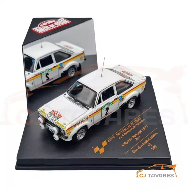 Vitesse Ford Escort Rs1800 N 2 2nd Rally Portugal 1977 B.waldegaard H.thorszelius 1:43 42374
