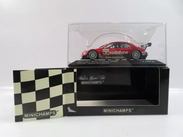 Minichamps Mercedes C-class N 2 Vodafone Dtm 2006 B.schneider 1:43 63602