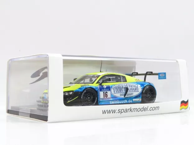 Spark Audi R8 Lms Ultra N 16 10th 24h Adac Nurburgring 2014 D.busch M.busch M.lauck S.landmann 1:43 SG137
