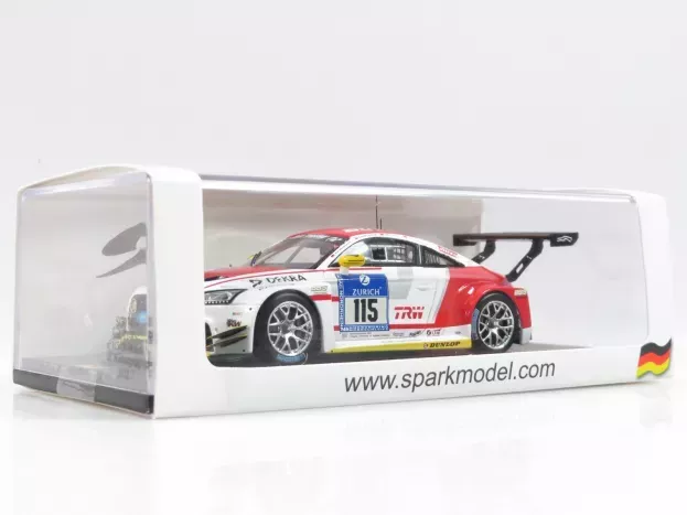 Spark Audi Tt Rs N 115 24h Nurburgring 2012 H.von Saurma A.osieka D.schmid A.wassertheurer 1:43 SG074