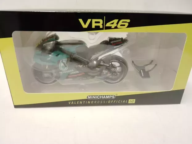 Minichamps Yamaha Yzr-m1 Team Petronas Yamaha Srt N 46 Motogp Valencia 2021 Valentino Rossi Last Race Of Vr46 1:18 122213246